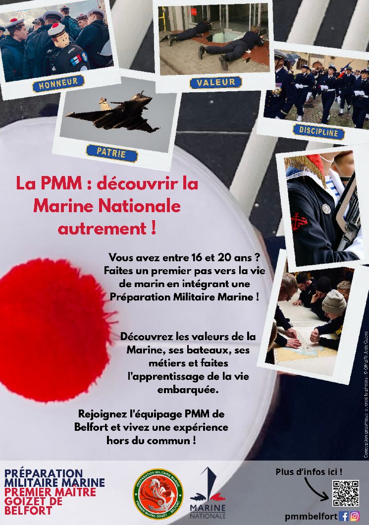 Lire la suite à propos de l’article Préparation Militaire Marine (PMM) de Belfort